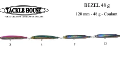 Leurre Coulant Tackle House Bezel 48 120 mm