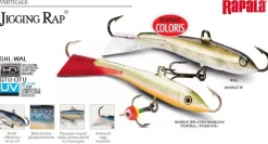 Leurre Rapala Jigging Rap 5 cm 9 gr