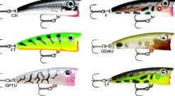 Leurre Rapala Ultra Light Pop 4 cm 3 gr