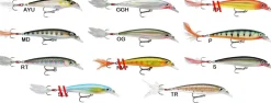 Leurre Rapala X-Rap 4 cm 2 gr