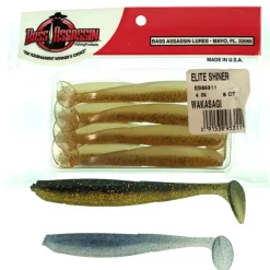 Leurre souple Bass Assassin Elite Shiner
