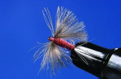 Lot de 2 Mouches cul de canard Brown Spinner