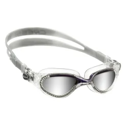 Lunette de natation Cressi Flash Clear/Blue mirror Lens