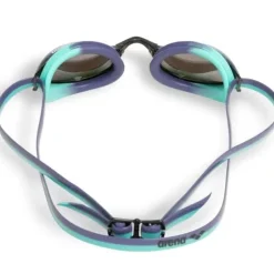Lunettes de natation Arena Python Junior Mirror - Emerald peacok plum