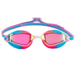 Lunettes natation Aquasphere Fastlane - Effet Miroir Rose Titane