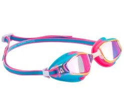 Lunettes natation Aquasphere Fastlane - Effet Miroir Rose Titane