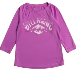Lycra manches courtes enfants Billabong All Days Bright Orchid
