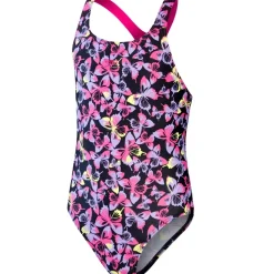Maillot de bain Allover Medalist Speedo Black/Rose Violet/Miami Lilac/Sunblaze