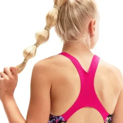 Maillot de bain Allover Medalist Speedo Black/Rose Violet/Miami Lilac/Sunblaze