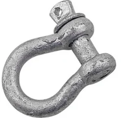 Manille 1/4" Pin galvanisée