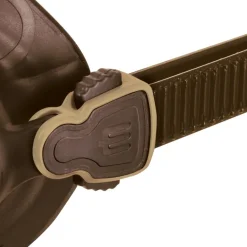 Masque chasse sous marine Omer Wolf - Brown