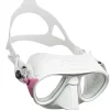 Masque Cressi Calibro blanc/rose