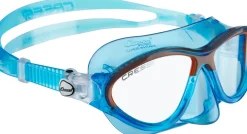 Masque enfant Cressi Moon - Bleu/orange