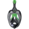 Masque facial intégral Snorkeling Seac Unica Adulte Noir/Lime L/XL