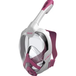 Masque Facial snorkeling Seac sub Magica Blanc-Rose Adulte S/M