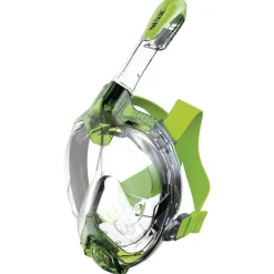 Masque Facial snorkeling Seac sub Libera - Transparent/Vert - Taille L/XL