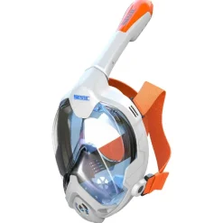 Masque Facial snorkeling Seac sub Magica Blanc-Bleu XS/S 8 ans et +