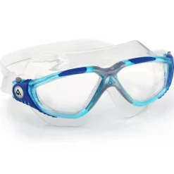 Masque natation Aquasphere Vista -  Transparent / Turquoise
