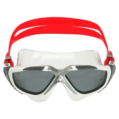 Masque natation Aquasphere Vista - Fumée / Rouge