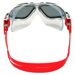Masque natation Aquasphere Vista - Fumée / Rouge