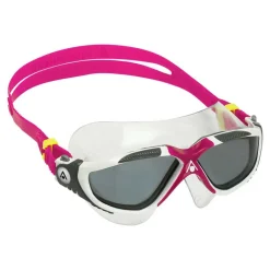 Masque natation Aquasphere Vista -  Fumée / Framboise