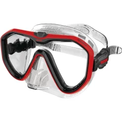 Masque Seac Sub Appeal Transparent/Rouge