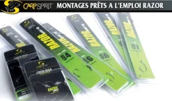 Montages Razor CarpSpirit Fluorocarbone D Rig X 1