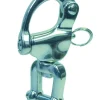 Mousqueton de drisse à émerillon et manille - INOX 316