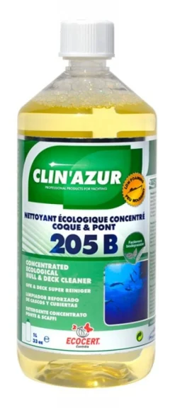 Nettoyant Clin'Azur 205 B coques et ponts 5L