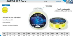 Nylon Asso Super H.T. Fluor Jaune 200 m