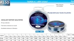 Nylon Asso Super H.T. Vert d'Eau