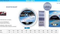 Nylon Flashmer Maxi Line 200 m