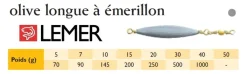 Olives longues à émerillons sachet de 50