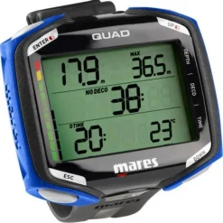 Ordinateur de Plongée Mares Quad Bleu
