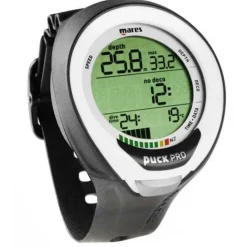 Ordinateur de Plongée Mares Puck Pro + Noir/Blanc
