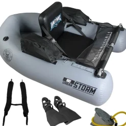 Pack Float Tube Amtrac Fishing Storm 180 - Urban Grey