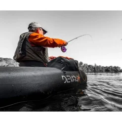 Pack Float tube Devaux Kayak Tube Cap-V 1000 - Noir + Kit