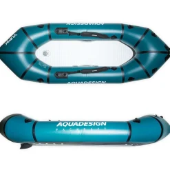 Packraft Aqua Design Yupik PVC Bleu