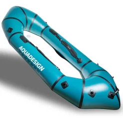 Packraft Aqua Design Yupik PVC Bleu