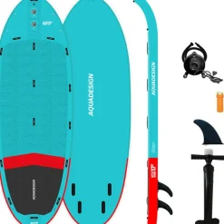 Paddle Géant Gonflable Aqua Design Megacraft 17.1 Bleu