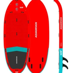 Paddle Géant Gonflable Aqua Design Megacraft 15.1 Rouge