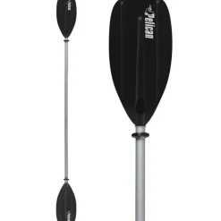 Pagaie Kayak Pelican Junior alu Noir 2 parties 183 cm