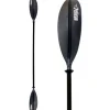 Pagaie kayak Pelican Standard alu 2 parties 220 cm Noir