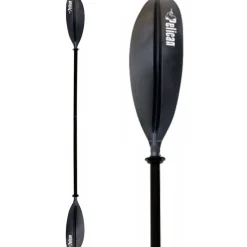 Pagaie kayak Pelican Standard alu 2 parties 220 cm Noir