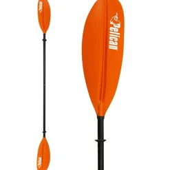 Pagaie kayak Pelican Standard alu 2 parties 220 cm Orange