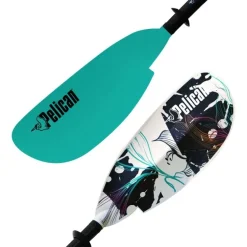 Pagaie kayak Pelican Symbiosa réglable - fibre - 2 parties - 230/240cm