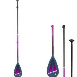 Pagaie SUP Red Paddle Hybrid Tough violet  - Carbone - 3P