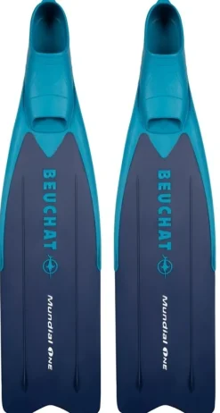 Palmes Beuchat Mundial One - Bleu Atoll