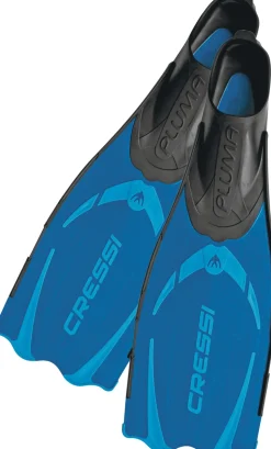 Palmes Cressi Pluma Bleues
