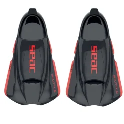 Palmes de natation Seac sub Shuttle Power - Noir/Rouge